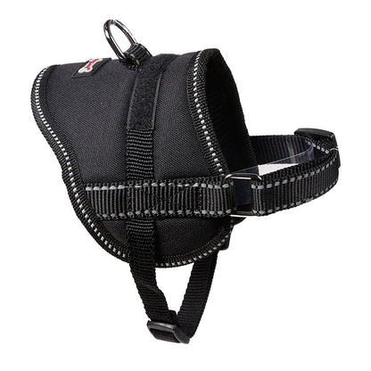 Reflective Dog Chest Harness with Seat Belt Traction Rope