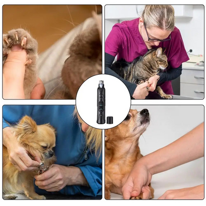Rechargeable Lighted Dog Nail Grinder